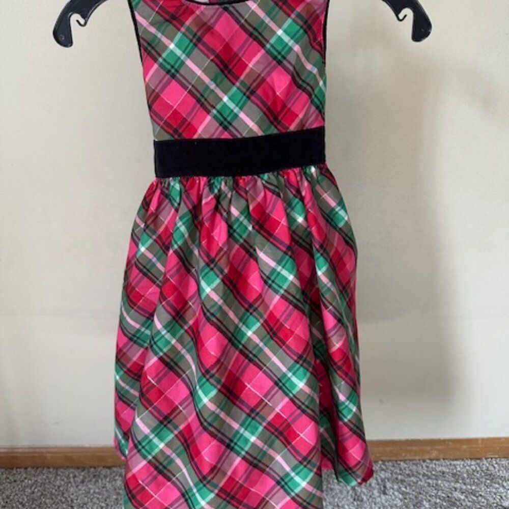 OshKosh Plaid Dress 8522 Size 6 girls